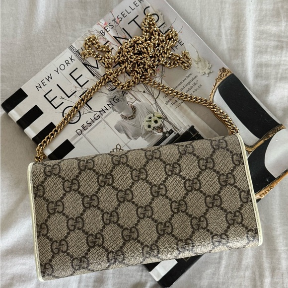 Gucci Brown and Gold Crossbody Bag - Picture 3 of 11